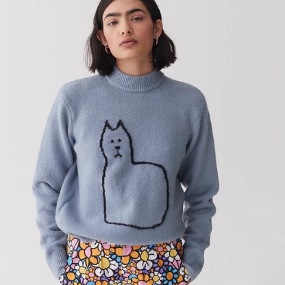 Lazy Oaf Cat Lady Jumper Sweater